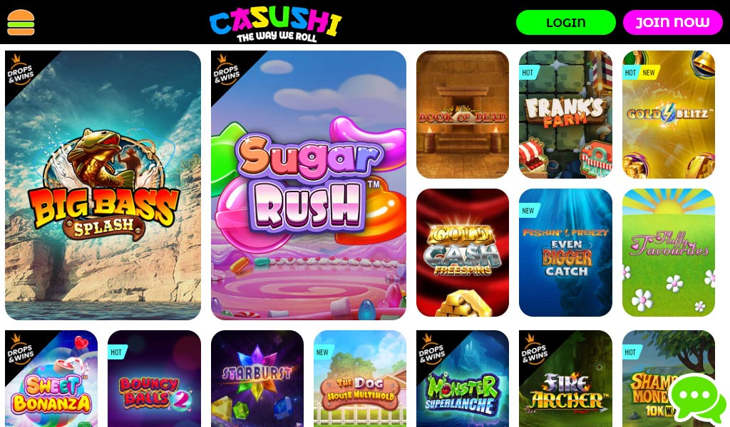Casushi login