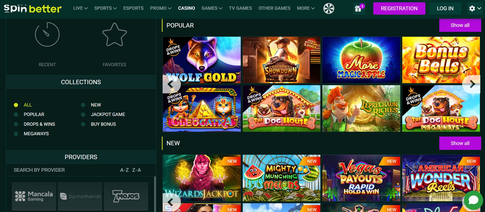 definitivo SpinBetter Casino casino soldi veri in Italy