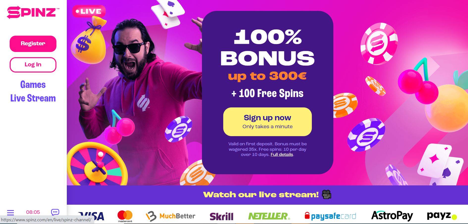 Spinz Casino