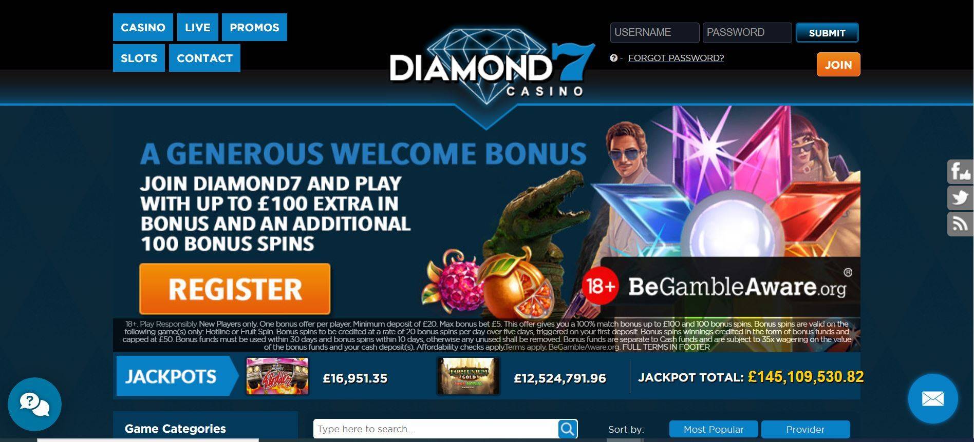 Diamond 7 Casino