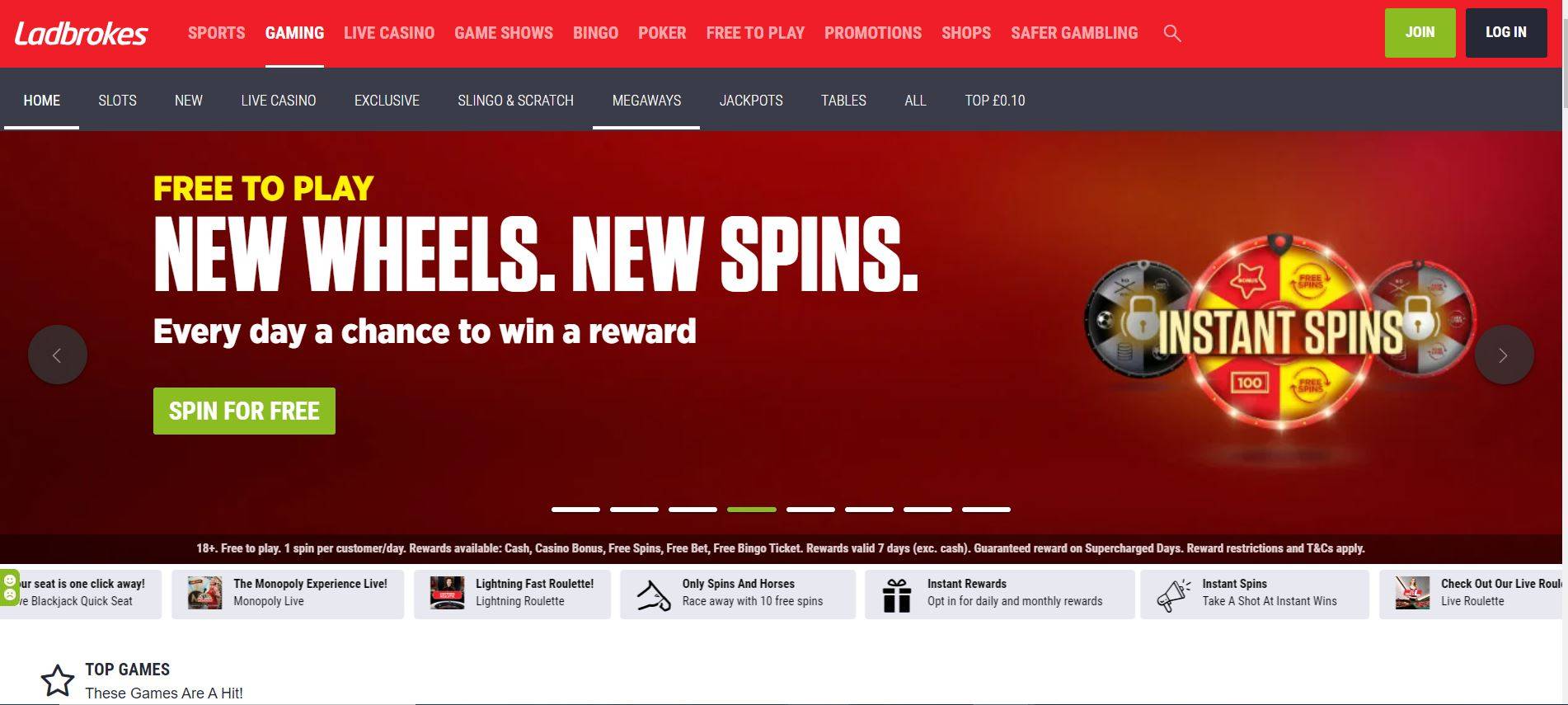 Ladbrokes Casino