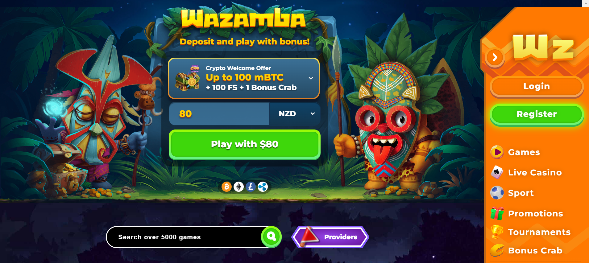 Wazamba Casino