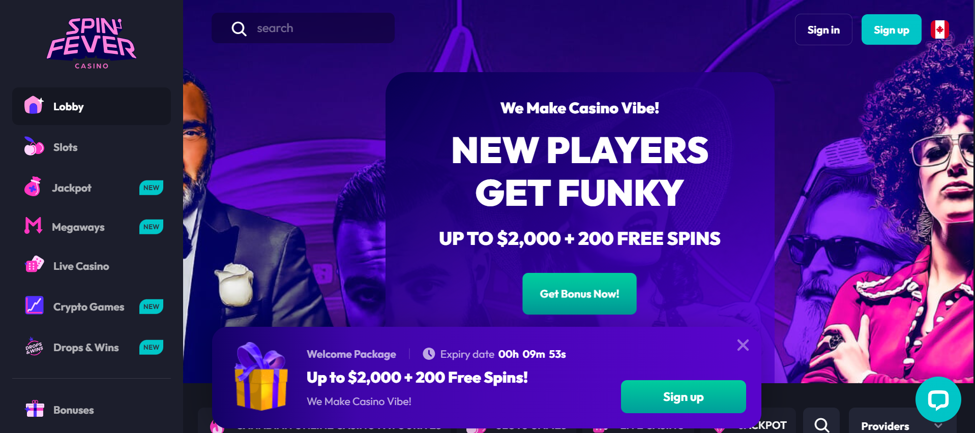 SpinFever Casino