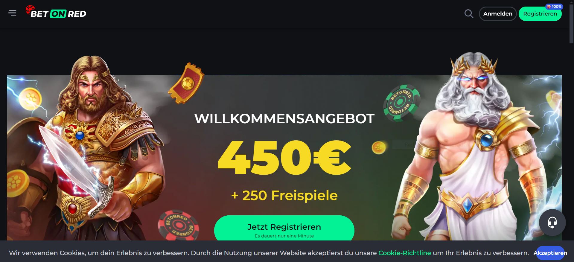 betonredlogin.de — Bet on Red Casino Login: Erfahrungen für Spieler aus Deutschland